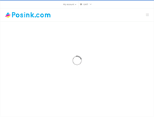 Tablet Screenshot of posink.com